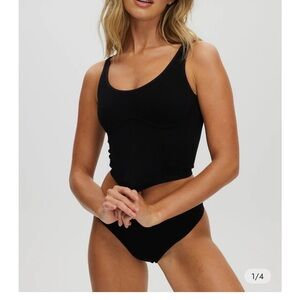 BAMBOO Elegant Black Camisole